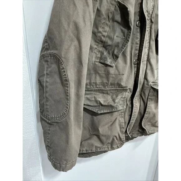 Converse Military Field Jacket, Army Green, Men's Small, Farm Chore Coat, Lined - Picture 4 of 16